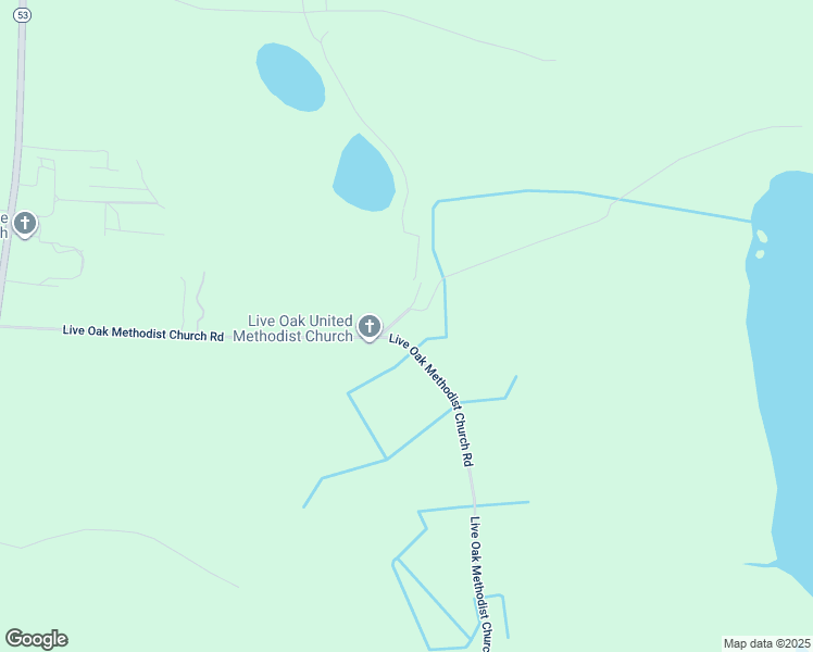map of restaurants, bars, coffee shops, grocery stores, and more near Frank Smith Road in White Oak