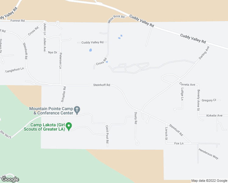 map of restaurants, bars, coffee shops, grocery stores, and more near 10960 Steinhoff Road in Frazier Park