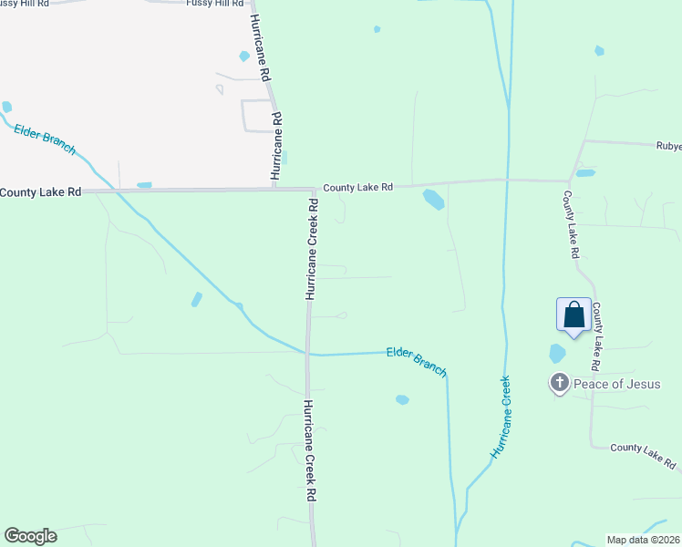 map of restaurants, bars, coffee shops, grocery stores, and more near 2350 Hurricane Creek Road in Gurley