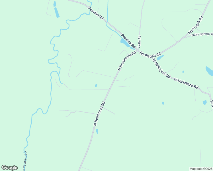 map of restaurants, bars, coffee shops, grocery stores, and more near 402 North Beaumont Road in Ringgold