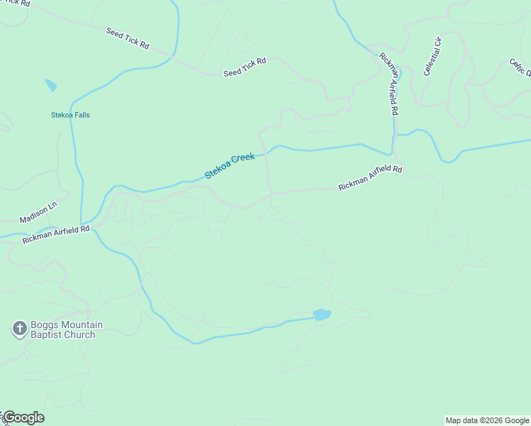 map of restaurants, bars, coffee shops, grocery stores, and more near 2528 Rickman Airfield Road in Clayton