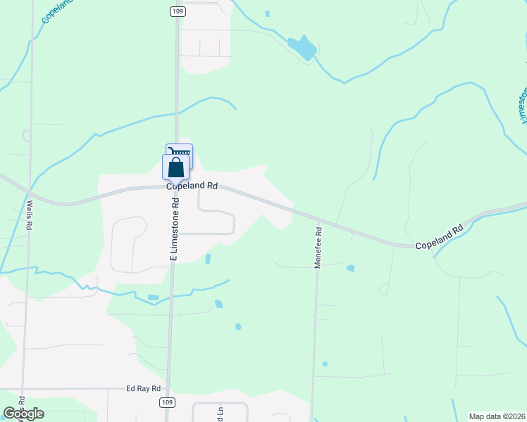 map of restaurants, bars, coffee shops, grocery stores, and more near 28056 Copeland Road in Athens