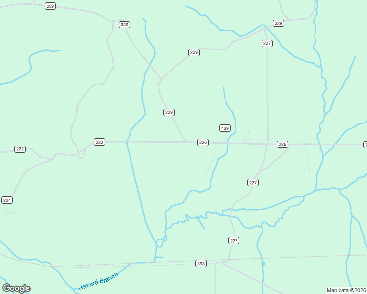 map of restaurants, bars, coffee shops, grocery stores, and more near 2-34 County Road 229 in Iuka