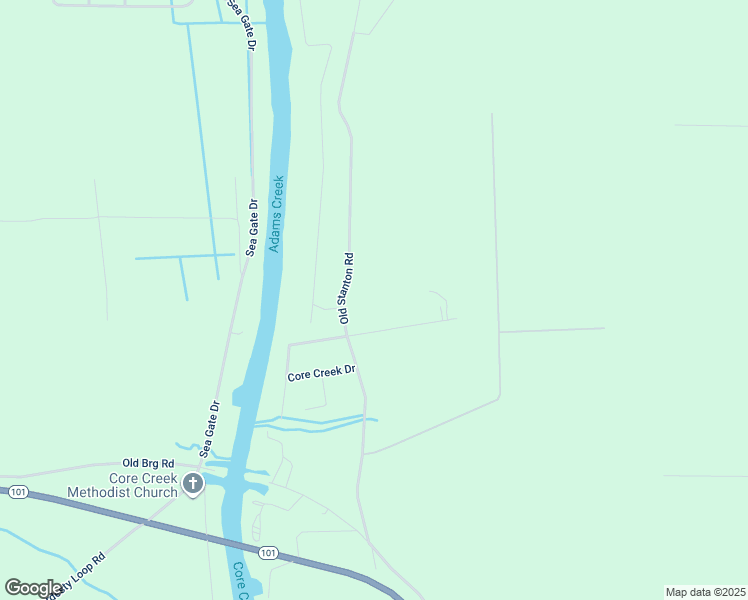 map of restaurants, bars, coffee shops, grocery stores, and more near 300 Old Stanton Rd in Beaufort