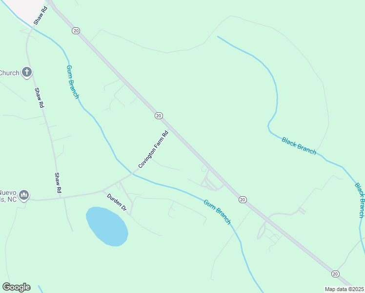 map of restaurants, bars, coffee shops, grocery stores, and more near 2697 North Carolina 20 in Saint Pauls