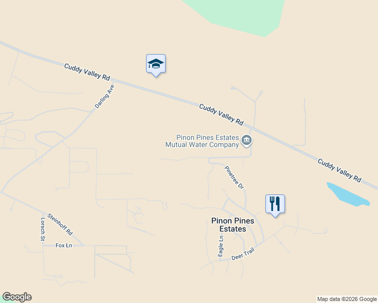 map of restaurants, bars, coffee shops, grocery stores, and more near 9409 Whispering Pines Road in Frazier Park