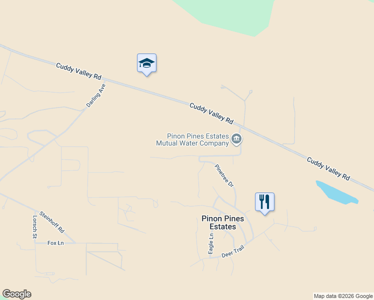 map of restaurants, bars, coffee shops, grocery stores, and more near 9317 Whispering Pines Road in Frazier Park