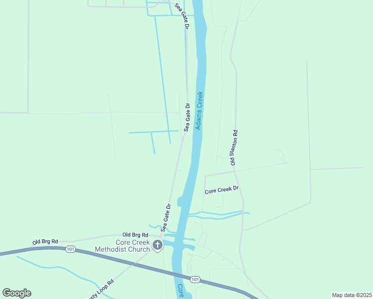 map of restaurants, bars, coffee shops, grocery stores, and more near 282 Sea Gate Drive in Newport