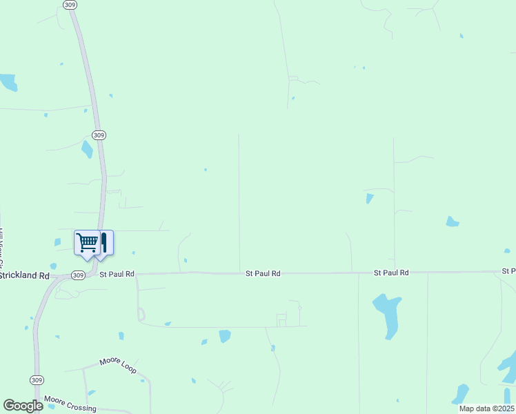 map of restaurants, bars, coffee shops, grocery stores, and more near 116 Pin Oak Drive in Byhalia