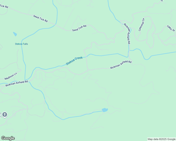 map of restaurants, bars, coffee shops, grocery stores, and more near 0 Hunter Ridge Trail in Clayton