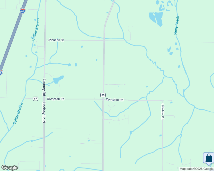 map of restaurants, bars, coffee shops, grocery stores, and more near 19102 Yarbrough Road in Athens