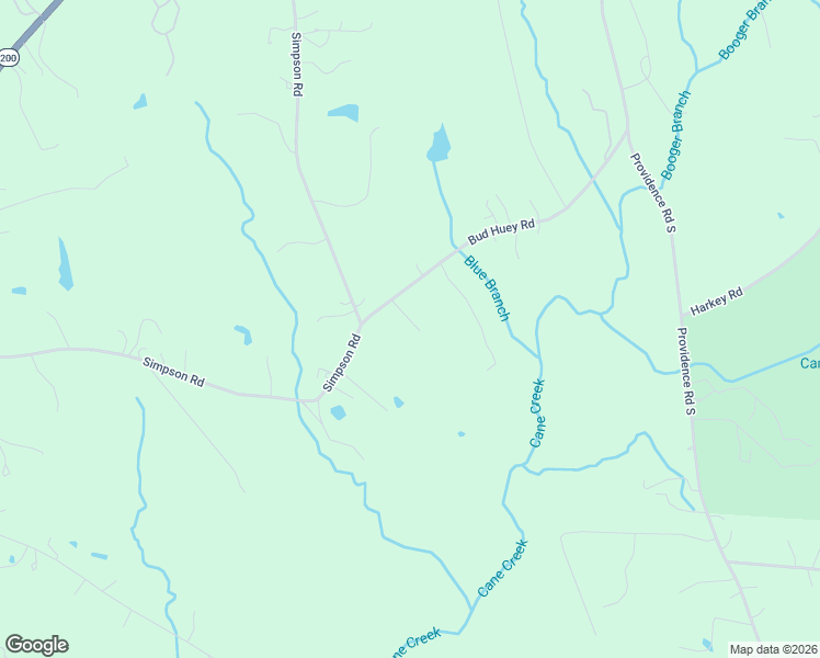map of restaurants, bars, coffee shops, grocery stores, and more near 6307 Bud Huey Road in Waxhaw