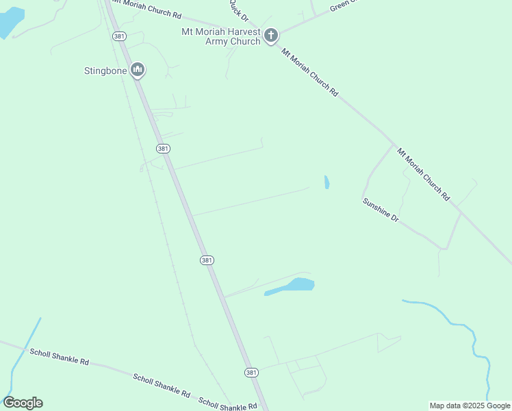 map of restaurants, bars, coffee shops, grocery stores, and more near 164 Breakfast Creek Road in Hamlet