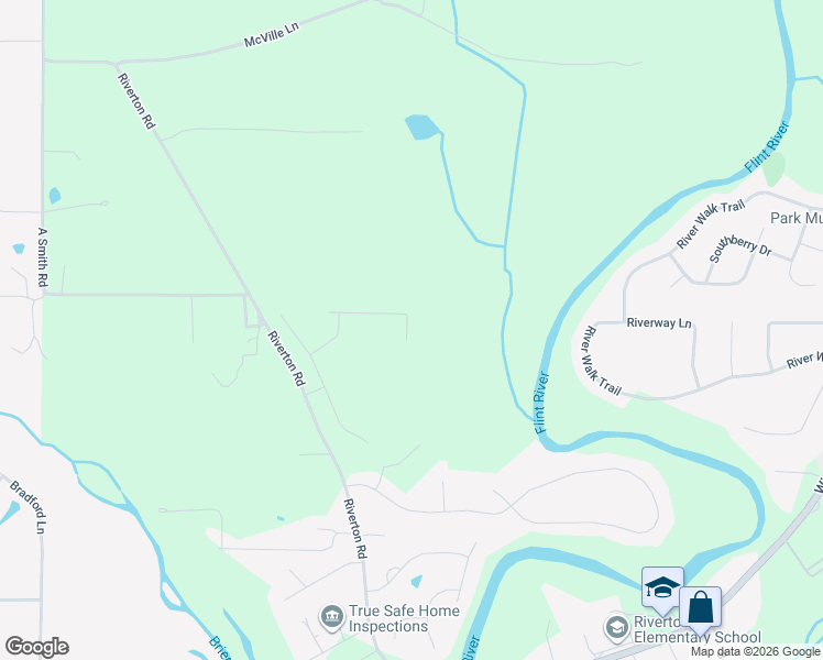 map of restaurants, bars, coffee shops, grocery stores, and more near 493 Riverton Road in Huntsville