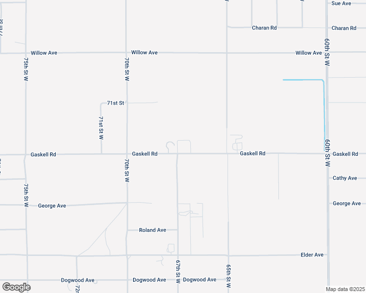 map of restaurants, bars, coffee shops, grocery stores, and more near 6723 Gaskell Road in Rosamond