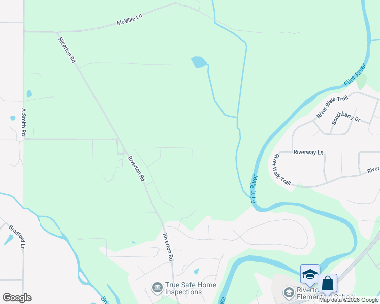 map of restaurants, bars, coffee shops, grocery stores, and more near 493 Riverton Road in Huntsville