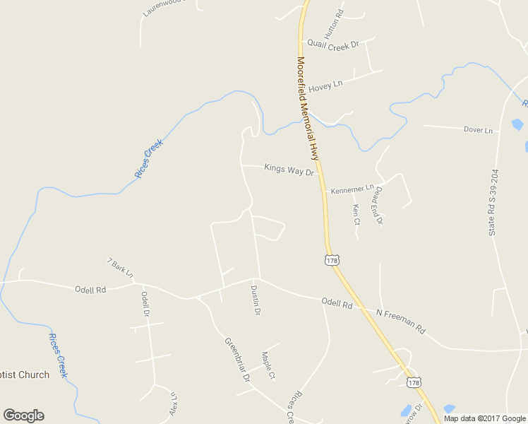 map of restaurants, bars, coffee shops, grocery stores, and more near 107 Brianne Lane in Liberty