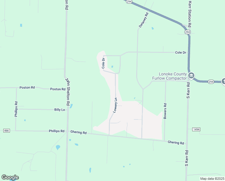 map of restaurants, bars, coffee shops, grocery stores, and more near 412 Lowery Lane in Jacksonville