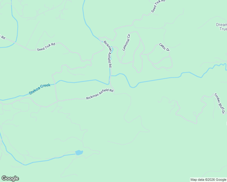 map of restaurants, bars, coffee shops, grocery stores, and more near 16 Tuts Mountain Road in Clayton