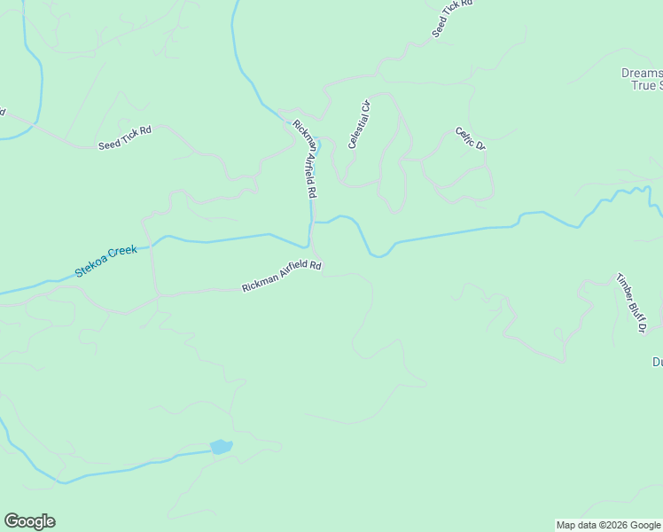 map of restaurants, bars, coffee shops, grocery stores, and more near 2528 Rickman Airfield Road in Clayton