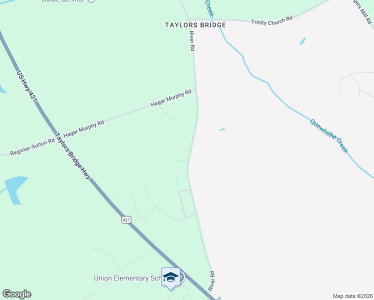 map of restaurants, bars, coffee shops, grocery stores, and more near 2840 River Road in Rose Hill
