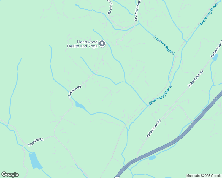 map of restaurants, bars, coffee shops, grocery stores, and more near 5 Tom Tom Trail in Blue Ridge