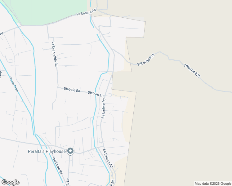 map of restaurants, bars, coffee shops, grocery stores, and more near 3 Vista Del Rio Road in Peralta