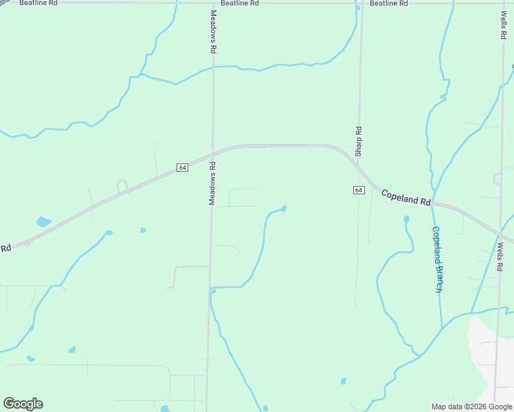 map of restaurants, bars, coffee shops, grocery stores, and more near 26199 Meadow Ridge Lane in Athens