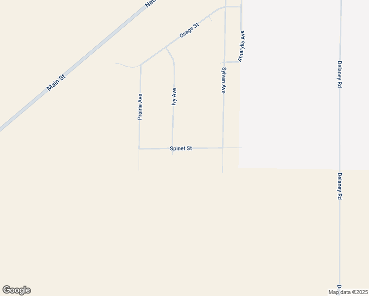 map of restaurants, bars, coffee shops, grocery stores, and more near 23415 Spinet Street in Barstow