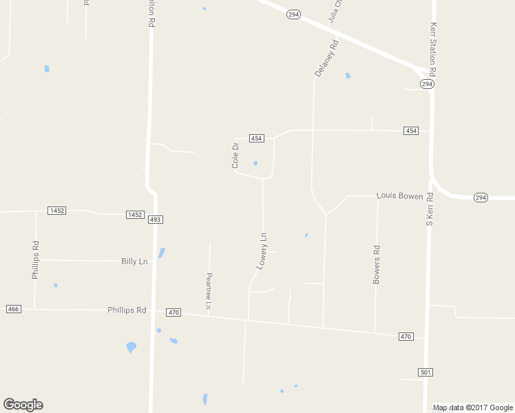map of restaurants, bars, coffee shops, grocery stores, and more near 412 Lowery Lane in Jacksonville