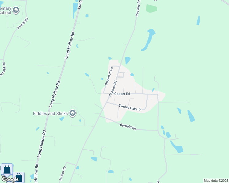 map of restaurants, bars, coffee shops, grocery stores, and more near 48 West Acorn Drive in Rock Spring