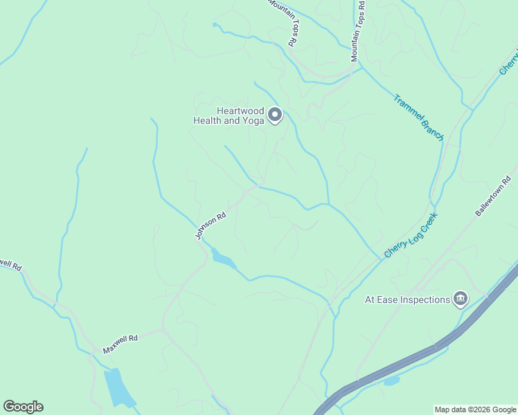 map of restaurants, bars, coffee shops, grocery stores, and more near 40 Nickawasi Way in Blue Ridge