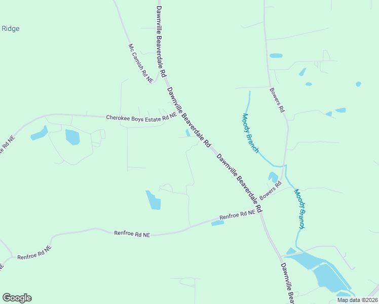 map of restaurants, bars, coffee shops, grocery stores, and more near 1785 Dawnville Beaverdale Road in Dalton