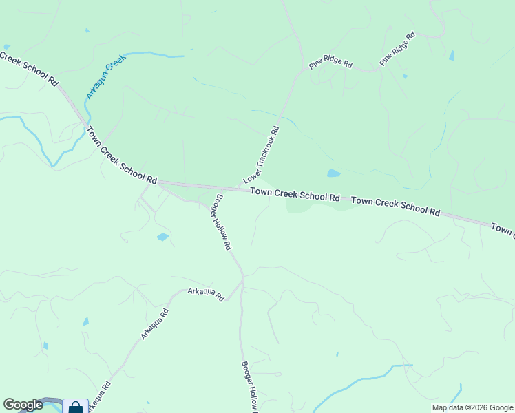 map of restaurants, bars, coffee shops, grocery stores, and more near 143 Timber Lane in Blairsville