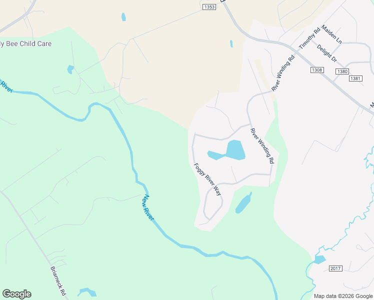 map of restaurants, bars, coffee shops, grocery stores, and more near 108 Foggy River Way in Jacksonville