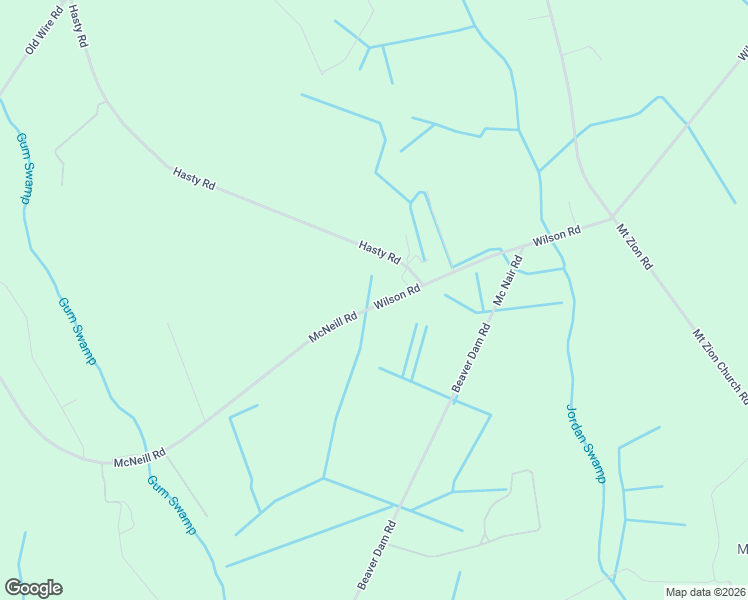 map of restaurants, bars, coffee shops, grocery stores, and more near 5170 Wilson Road in Maxton