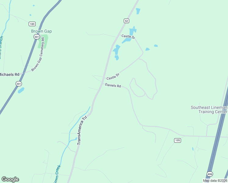 map of restaurants, bars, coffee shops, grocery stores, and more near 1207 Daniels Road in Trenton