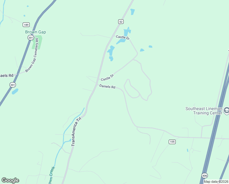 map of restaurants, bars, coffee shops, grocery stores, and more near 1207 Daniels Road in Trenton