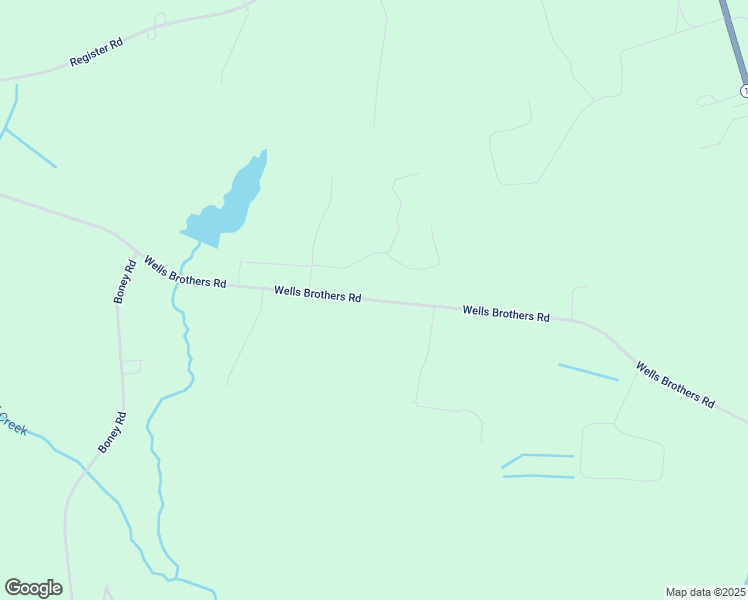map of restaurants, bars, coffee shops, grocery stores, and more near Wells Brothers Road in Duplin County