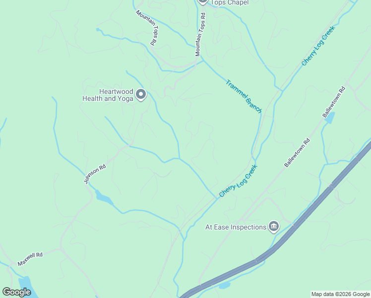 map of restaurants, bars, coffee shops, grocery stores, and more near 65 Spirit Wind Court in Blue Ridge