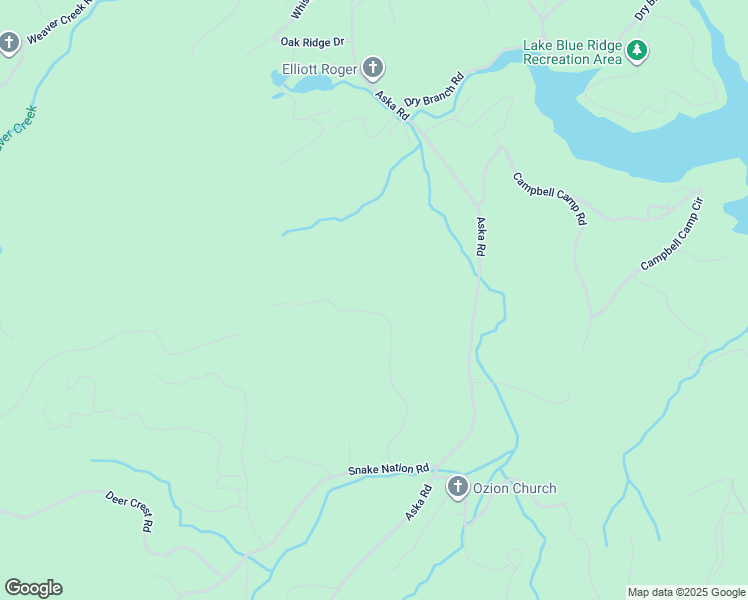 map of restaurants, bars, coffee shops, grocery stores, and more near 394 Snake Mountain Road in Blue Ridge