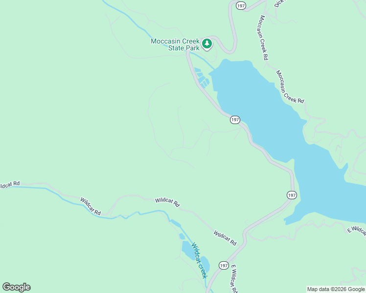 map of restaurants, bars, coffee shops, grocery stores, and more near Wildcat Road in Clarkesville