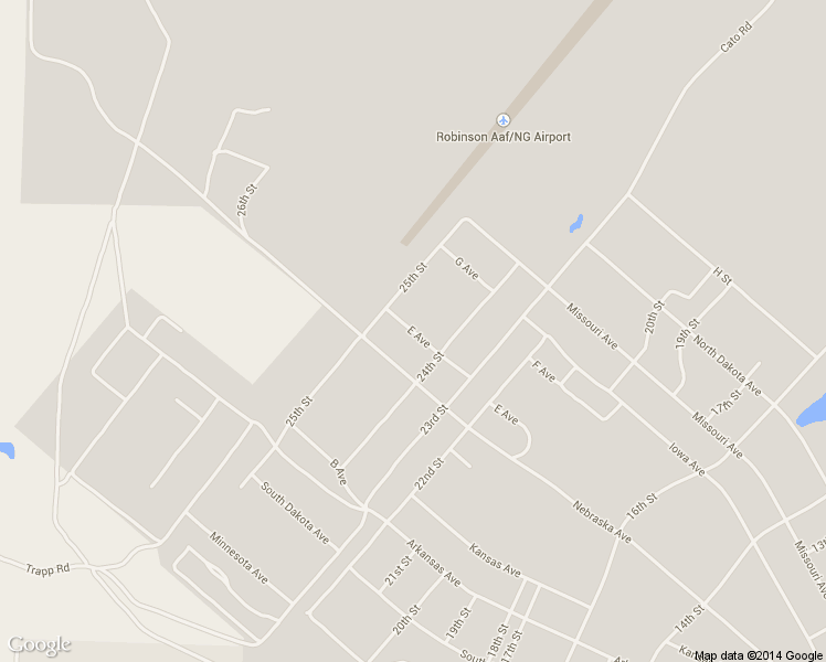 map of restaurants, bars, coffee shops, grocery stores, and more near E Avenue in Pulaski County