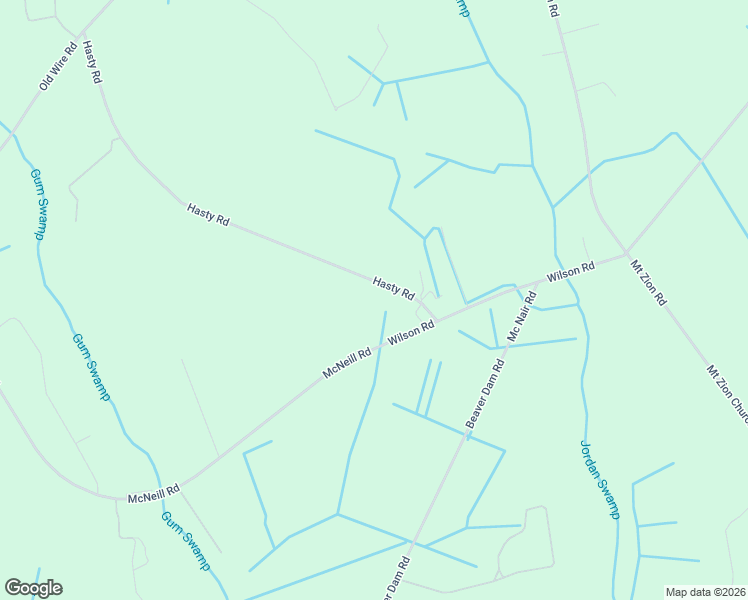 map of restaurants, bars, coffee shops, grocery stores, and more near 150 South Mcnair Street in Maxton