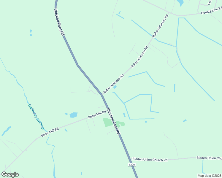 map of restaurants, bars, coffee shops, grocery stores, and more near 7817 Rufus Johnson Road in Fayetteville