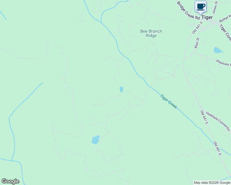 map of restaurants, bars, coffee shops, grocery stores, and more near 250 Lovell Lane in Tiger