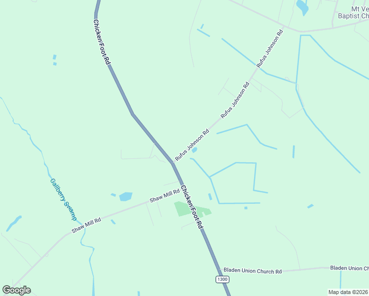 map of restaurants, bars, coffee shops, grocery stores, and more near 7817 Rufus Johnson Road in Fayetteville