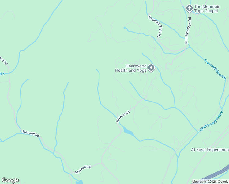 map of restaurants, bars, coffee shops, grocery stores, and more near 256 Nantahala Pass Road in Blue Ridge