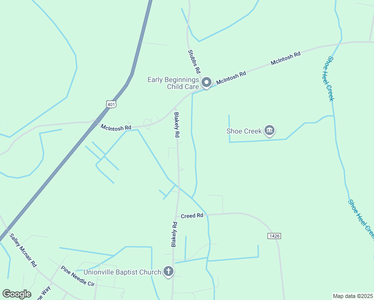 map of restaurants, bars, coffee shops, grocery stores, and more near 20381 Blakely Road in Laurinburg