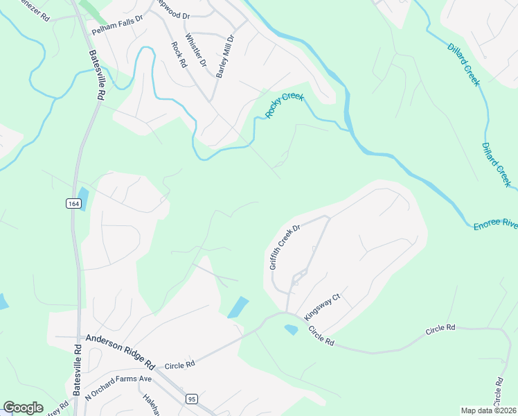 map of restaurants, bars, coffee shops, grocery stores, and more near 507 Mahaffey Drive in Greer